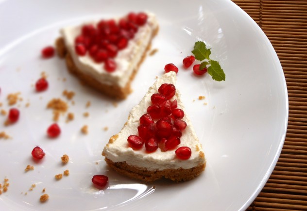 Pomegranate Cheesecake 2